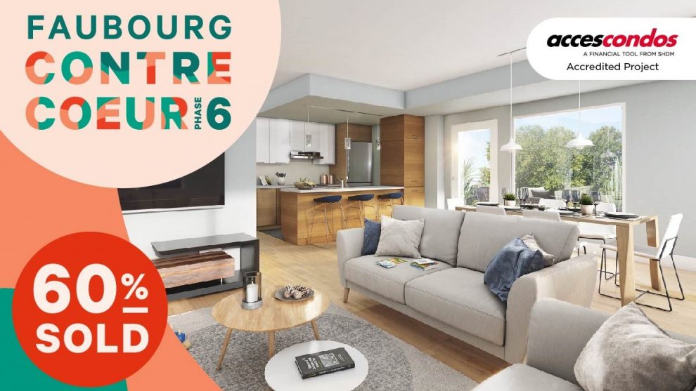 The Very Last Accredited Accès Condos Units Available at Faubourg Contrecœur